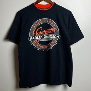 Vintage Harley Davidson Two Tone Tee 1992